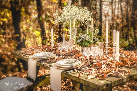 November woodland wedding