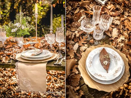 Winter woodland wedding