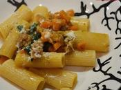 Tortiglioni zucca salsiccia