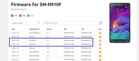 Firmware for Samsung SM N910F SamMobile