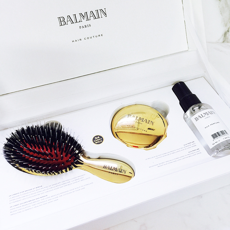 Balmain, Set Spazzola di lusso Golden Spa Brush 24 carati Edizione Limitata