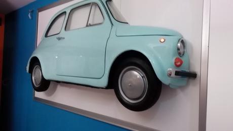 Quadro Fiat 500 in cornice, The Props Maker