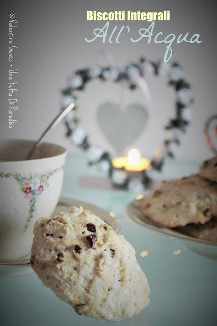 Biscotti Integrali All'Acqua (Vegan e Light)