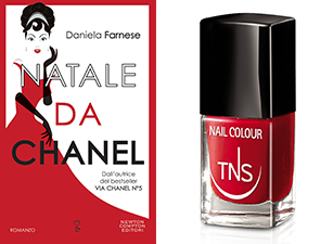 Rosso Dania! Nuovo smalto by Tns Cosmetics con il libro “Un Natale da Chanel”