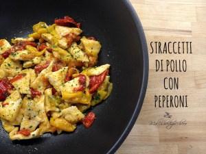 straccetti di pollo con peperoni