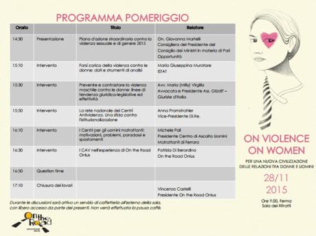 On violence on woman_programma pomeriggio