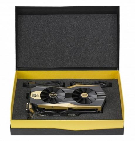 ASUS lancia la GTX 980 Ti 20th Anniverary Gold Edition