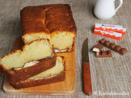 Plumcake al Kinder cioccolato
