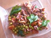 Ciuffi calamari piselli