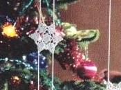 Decorazioni uncinetto Natale: Fiocchi neve