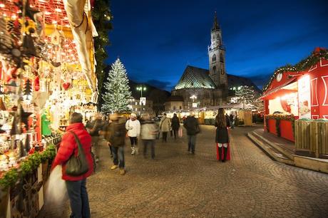 A Bolzano è arrivata l’atmosfera del Natale