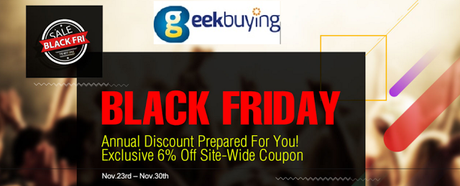 GeekBuying e le sue offerte per il Black Friday: scopriamo le grandi offerte!