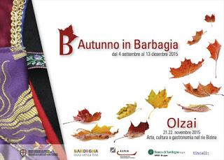 Autunno in Barbagia: Olzai, 21-22 Novembre 2015