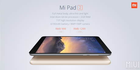 Xiaomi Mi Pad 2