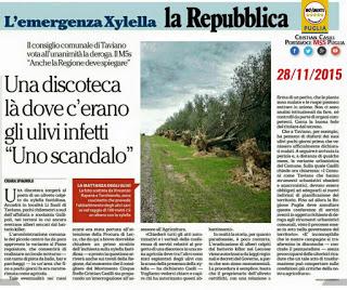 Xylella 28 novembre 2015