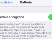 iPhone icona della batteria gialla Perché