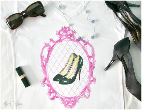 Le t-shirt Ali di Polvere: un po' glamour, un po' romantiche