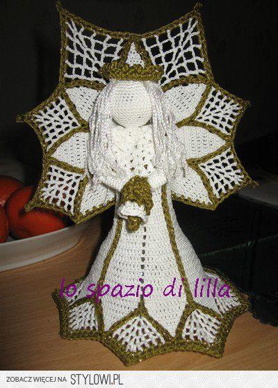 Collezione di angeli all'uncinetto con schemi / Crochet angels collection, free charts