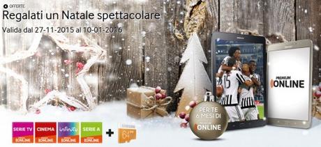 Regalati un Natale spettacolare Samsung Galaxy Tab S2 regala 6 mesi di film, serie TV, Infinity e Serie A Tim dal 27 Novembre al 10 gennaio 2016 SAMSUNG Italia