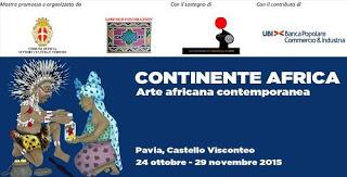 PAVIA. Continente Africa, la mostra prosegue fino al 13 dicembre.