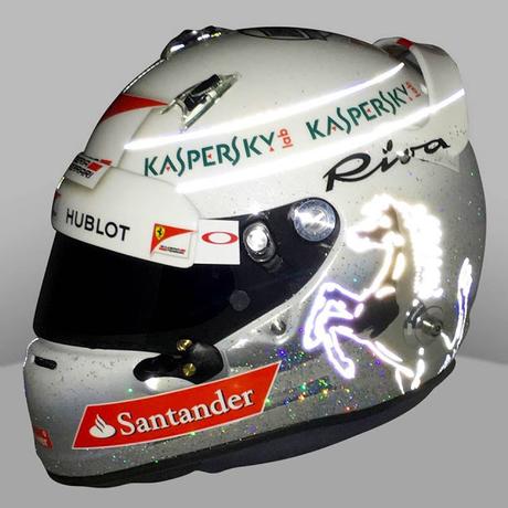 Arai GP-6 S.Vettel Abu Dhabi 2015 by Jens Munser Designs