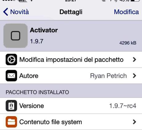 Cydia (iOS 9.x.x) – Activator esce dalla versione beta, correggendo tanti altri bug  [Aggiornato Vers. 1.9.7]