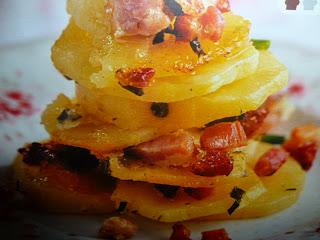 Menu delle feste -Millefoglie di patate