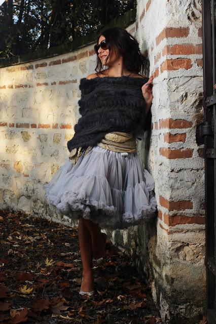 Autumn Ballerina .... Cape trend ...