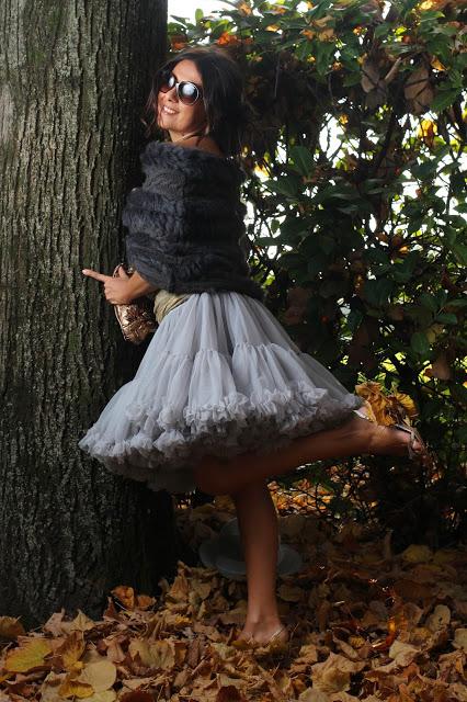 Autumn Ballerina .... Cape trend ...