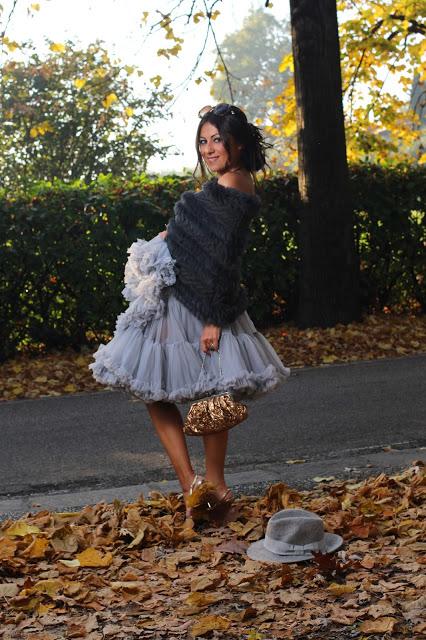 Autumn Ballerina .... Cape trend ...