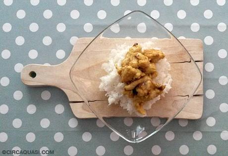 POLLO AL CURRY, LATTE DI COCCO E ANACARDI POLLO AL CURRY, LATTE DI COCCO E ANACARDI
