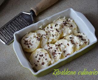 Gnocchi alla romana con fave di cacao