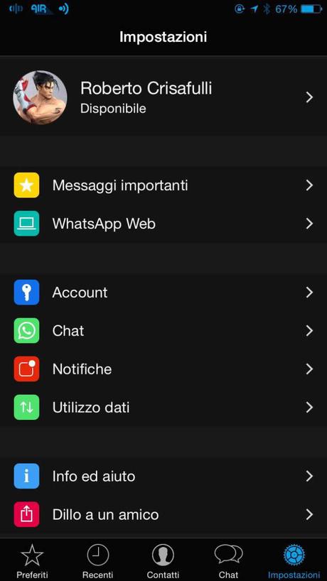 WhatsApp per iOS si aggiorna con alcune novità [Aggiornato x8 Vers. 2.12.12]