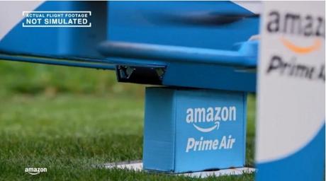 Drone Amazon: ecco il video della prima consegna