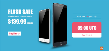 [Offerta] Ulefone Be Touch 3 venduto a 99$ se condividi la pagina Fb (20pcs) altrimenti a 139$