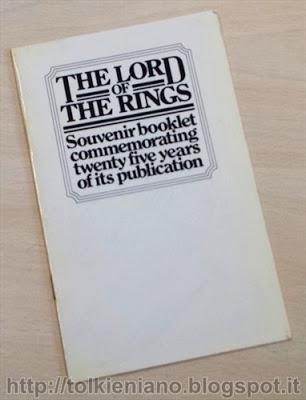 Cofanetto per il 25° anniversario di The Lord of the Rings di Tolkien con libretto curato da Carpenter