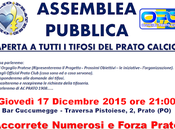 Orgoglio Pratese, open meeting Dicembre progettare futuro assieme tifosi