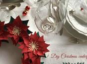 Corona stelle Natale carta Paper Poinsettia wreath