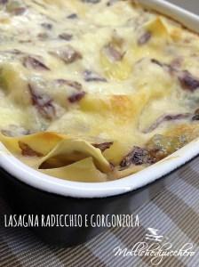 LASAGNA RADICCHIO E GORGONZOLA