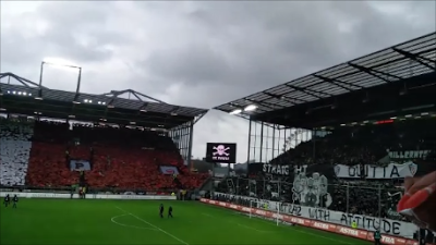 (VIDEO)St Pauli's Millerntor-Stadion atmosphere vs FC Nürnberg 29.11.2015