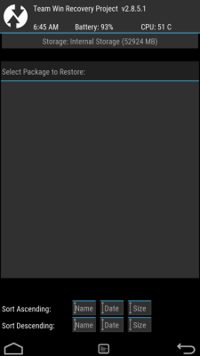 TWRP 6restore
