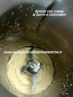 ROTOLO ZEBRATO CON CREMA AL BURRO E CIOCCOLATO (Bimby) - LAURA LAU