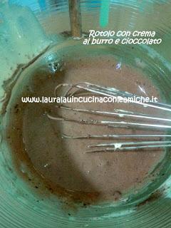 ROTOLO ZEBRATO CON CREMA AL BURRO E CIOCCOLATO (Bimby) - LAURA LAU