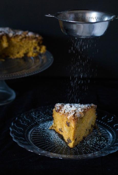 Torta speziata di mele e sidro: Babbo Natale non esiste!