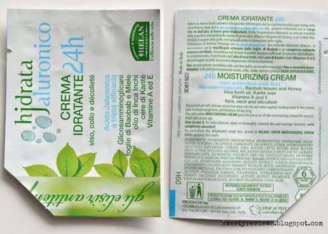 [Review] A sample of Crema Viso Idratante 24h, Burro corpo Ibisco & Bagnodoccia Fuchsia Ballerina di Helan