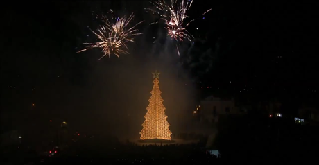 Scorrano, Lecce - Albero di natale più alto del mondo