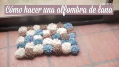 [Video] Come fare un tappeto di pom pom