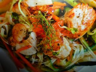 cucina delle feste - capesante all'arancia