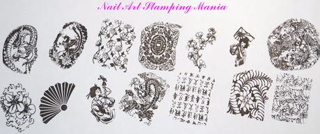 UberChic Beauty The Far East -01 Nail Stamping Plate Review