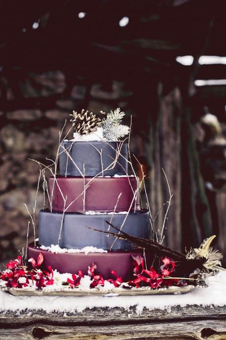Le wedding cake del 2015: Marsala